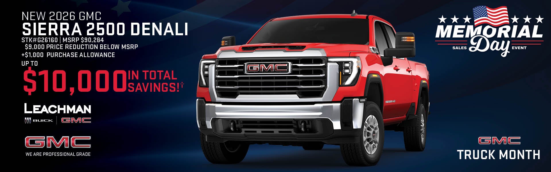 New 2026 GMC SIERRA 2500 DENALI