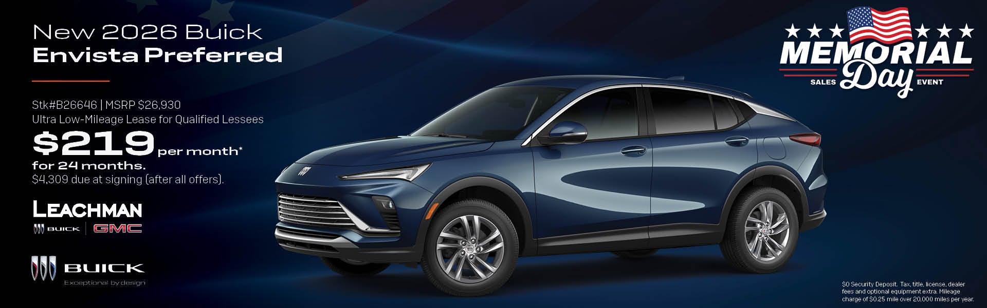 New 2026 Buick Envista