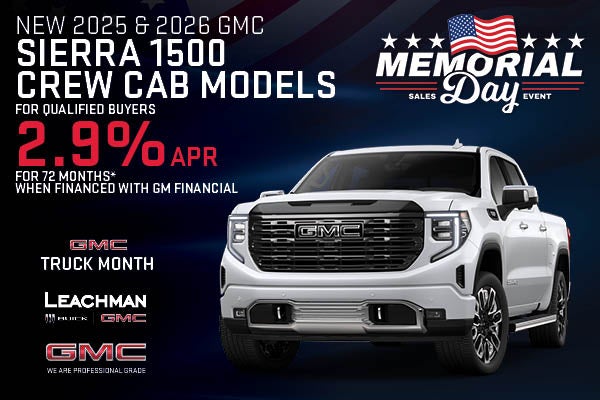 GMC Sierra 1500 Crew Cab models