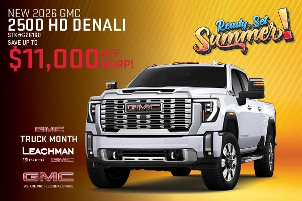 NEW 2026 GMC SIERRA 2500 HD DENALI