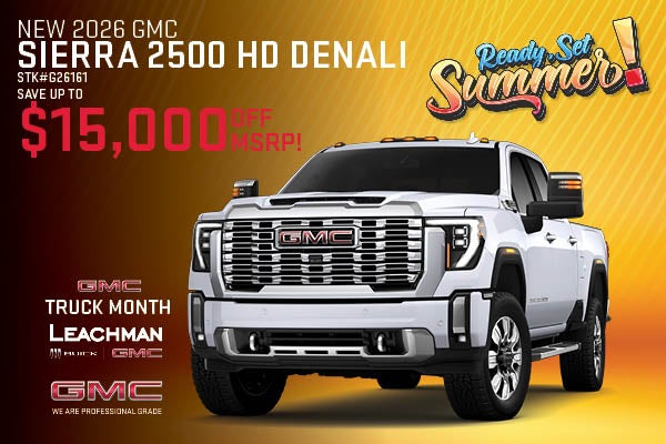 NEW 2026 GMC SIERRA 2500 HD DENALI